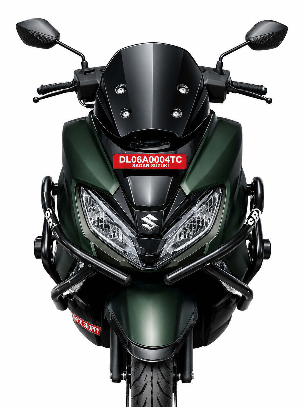 Suzuki Burgman 2026 Crash Guard | Heavy Duty Protection Guard for Burgman Street 125