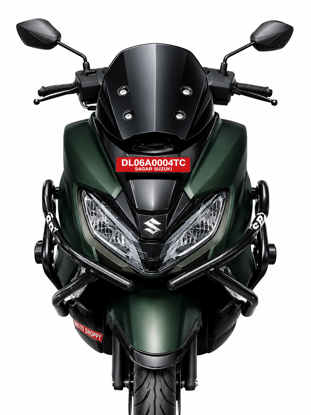 Suzuki Burgman 2026 Crash Guard | Heavy Duty Protection Guard for Burgman Street 125