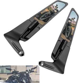 Moto Shopy Universal Aerodynamic Wings Mirror